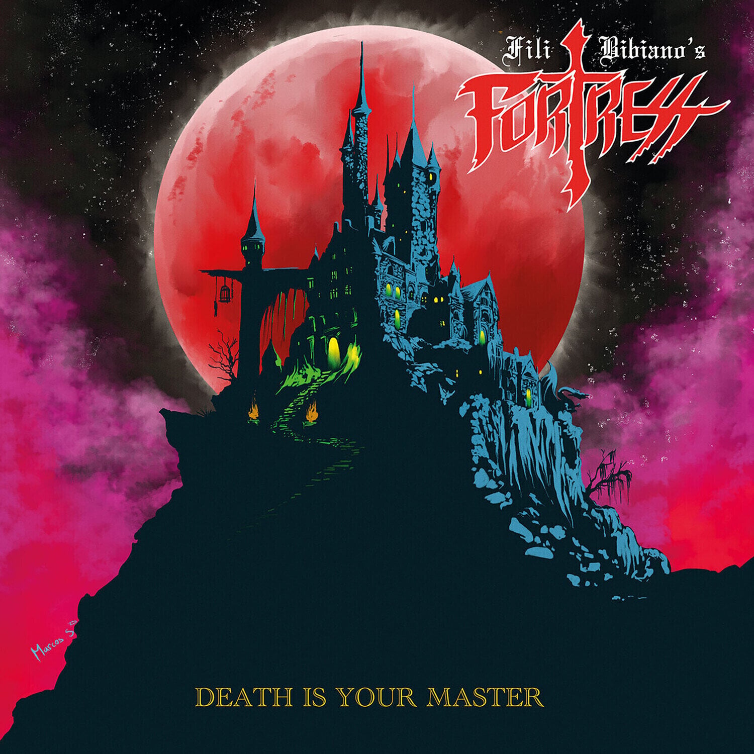 LP deska Fortress - Death Is Your Master (Limited Edition) (Magenta Coloured) (LP)