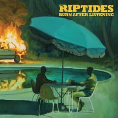 LP The Riptides - Burn After Listening (Blue Coloured) (LP)