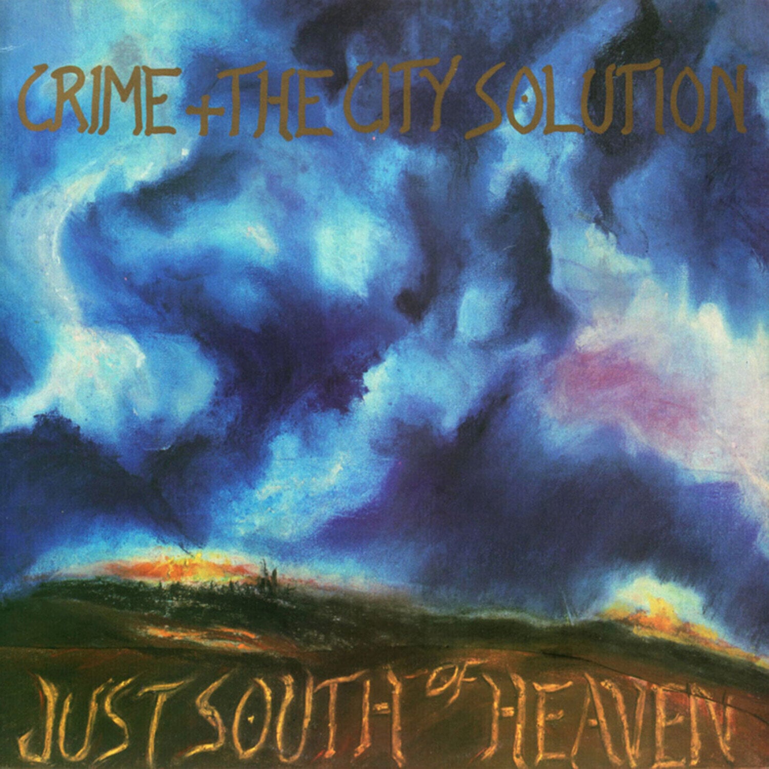 LP plošča Crime + The City Solution - Just South Of Heaven (Limited Edition) (Blue Transparent Coloured) (LP)