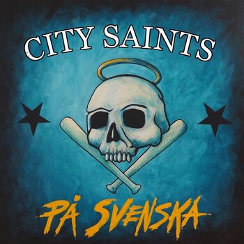 Disque vinyle City Saints - På Svenska (Reissue) (Blue with Black & White Splatter Coloured) (LP) - 1