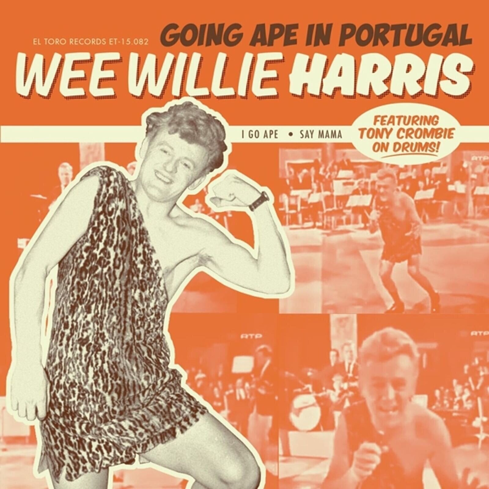Disco in vinile Wee Willie Harris - Going Ape In Portugal (7")