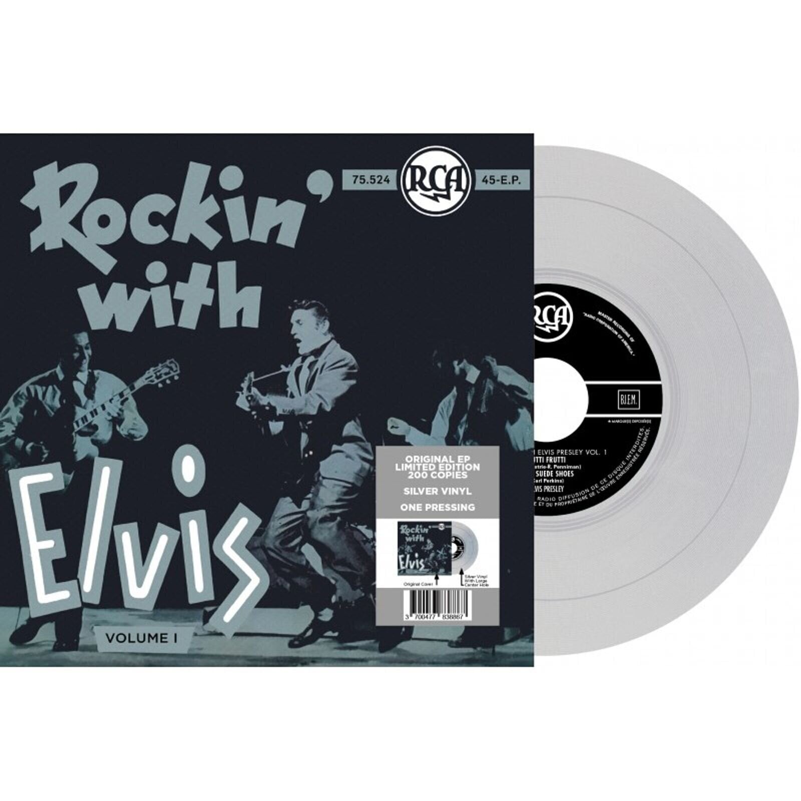 Vinylplade Elvis Presley - Rockin' With Elvis (Limited Edition) (Silver Coloured) (LP)