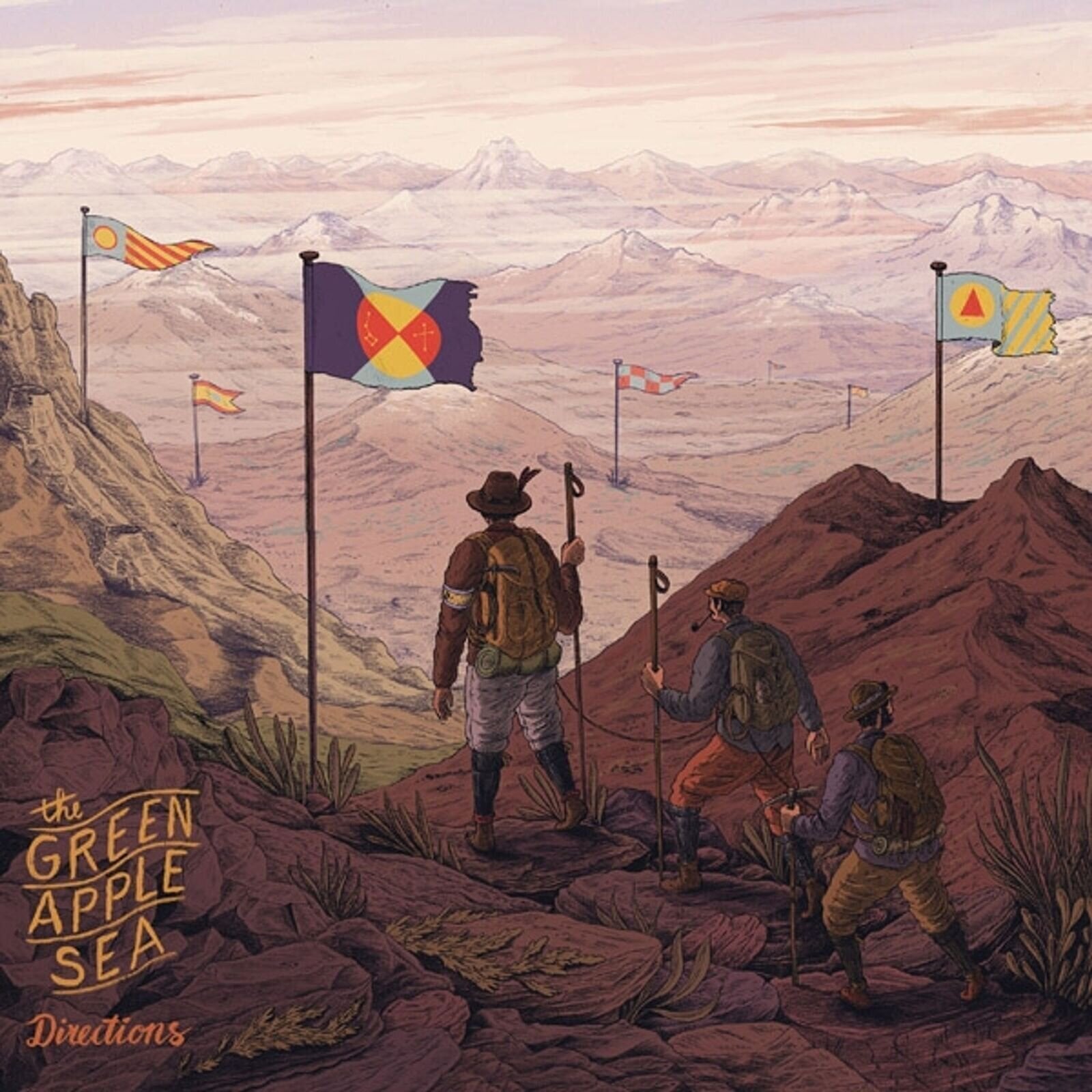 Disco de vinil The Green Apple Sea - Directions (LP)