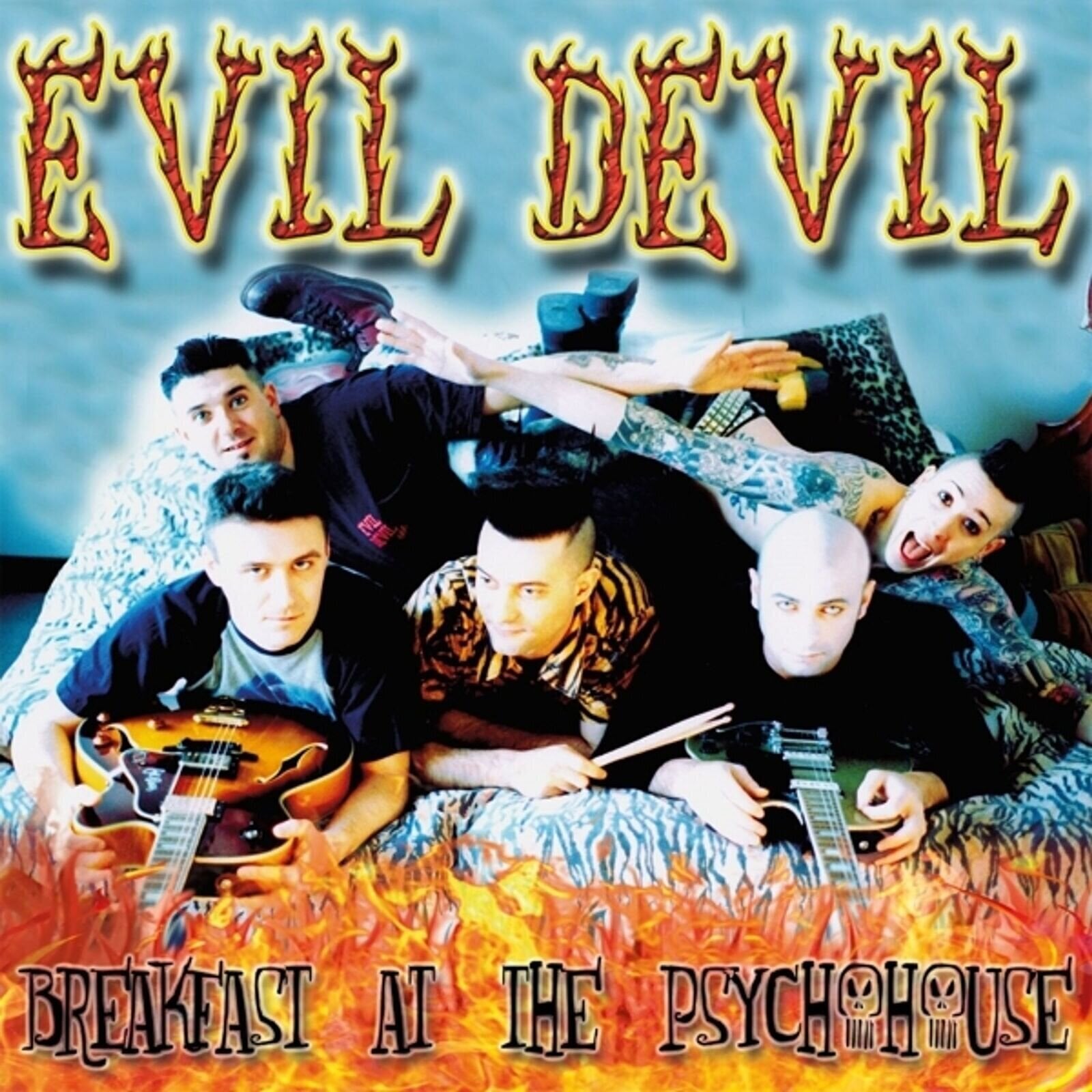Vinyl Record Evil Devil - Breakfast At The Psychohouse (Limited Edition) (Reissue) (LP)