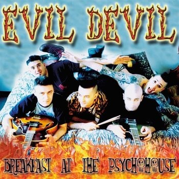 Vinyl Record Evil Devil - Breakfast At The Psychohouse (Limited Edition) (Reissue) (LP) - 1