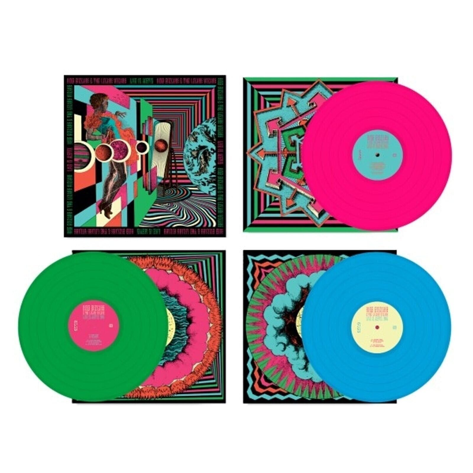 LP King Gizzard And The Lizard Wizard - Live At Levitation '14 And '16 (Limited Edition) (Box Set) (Coloured) (180 g) (3 LP)
