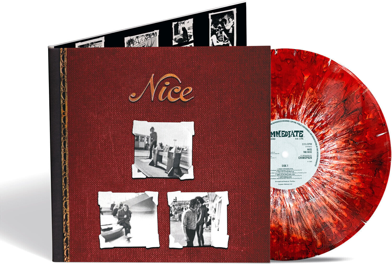 Hanglemez The Nice - Nice (Limited Edition) (Red Translucent Black Marbled White Splatter Coloured) (LP)