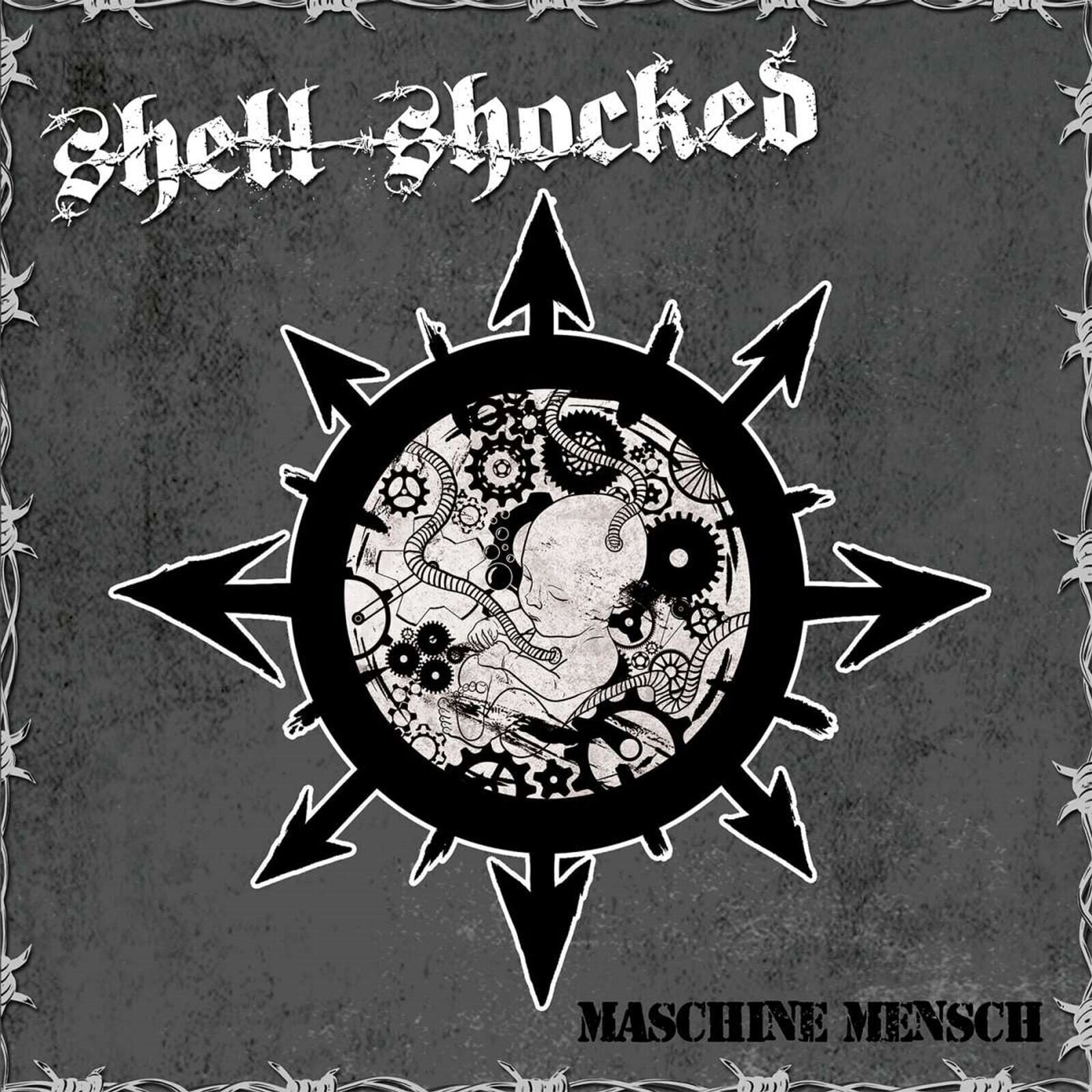 Disco in vinile Shell-Shocked - Maschine Mensch (Clear Green Coloured) (LP)