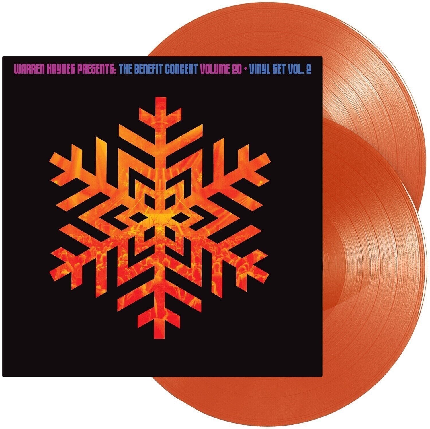 LP plošča Warren Haynes - Benefit Concert Vinyl Vol.2 (Gatefold Sleeve) (High Quality) (Transparent Orange Coloured) (2 LP)