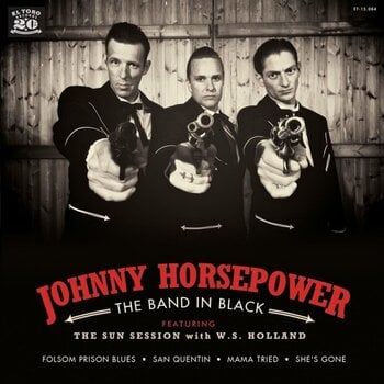 Disque vinyle Johnny Horsepower - The Band In Black (Limited Edition) (EP) - 1