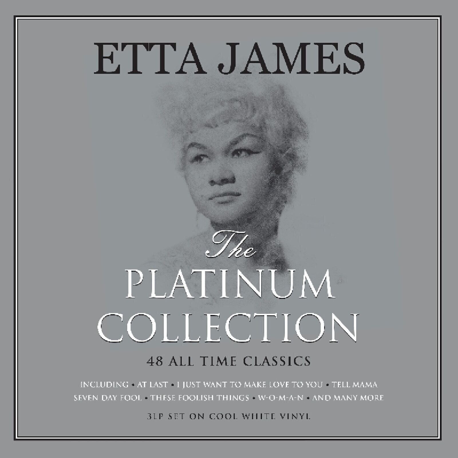 Vinylskiva Etta James - The Platinum Collection (Gatefold Sleeve) (White Coloured) (3 LP)