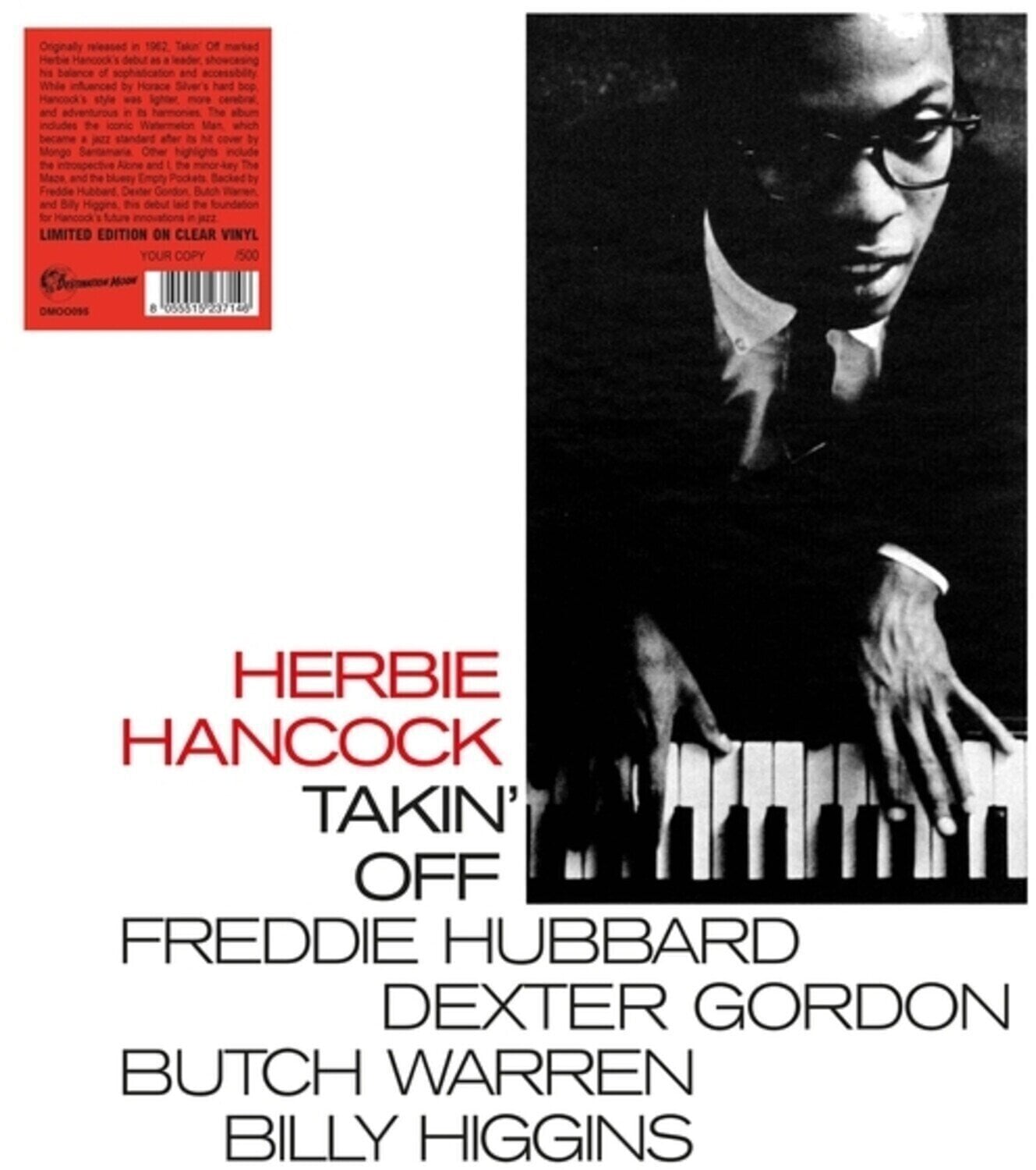 Schallplatte Herbie Hancock - Takin' Off (Limited Edition) (Clear Coloured) (LP)