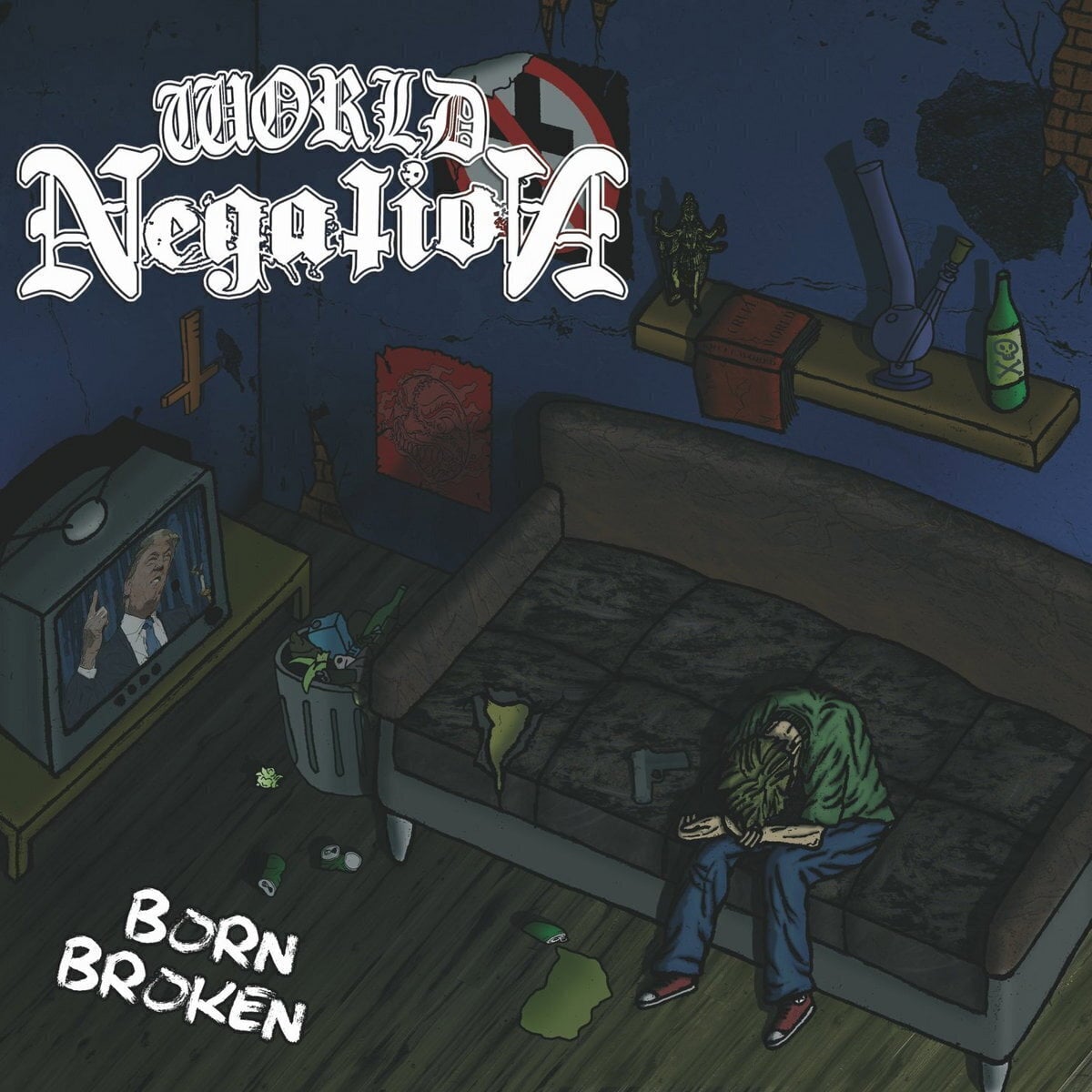 Vinyl Record World Negation - Born Broken (LP)