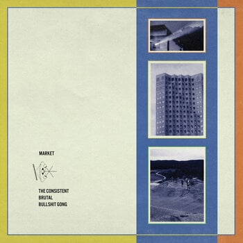 Vinylplade Market - The Consistent Brutal Bullshit Gong (Limited Edition) (Dark Blue Coloured) (LP) - 1