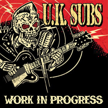 Vinylplade UK Subs - Work In Progress (Gatefold Sleeve) (Gold /Silver Coloured) (2 x 10") - 1