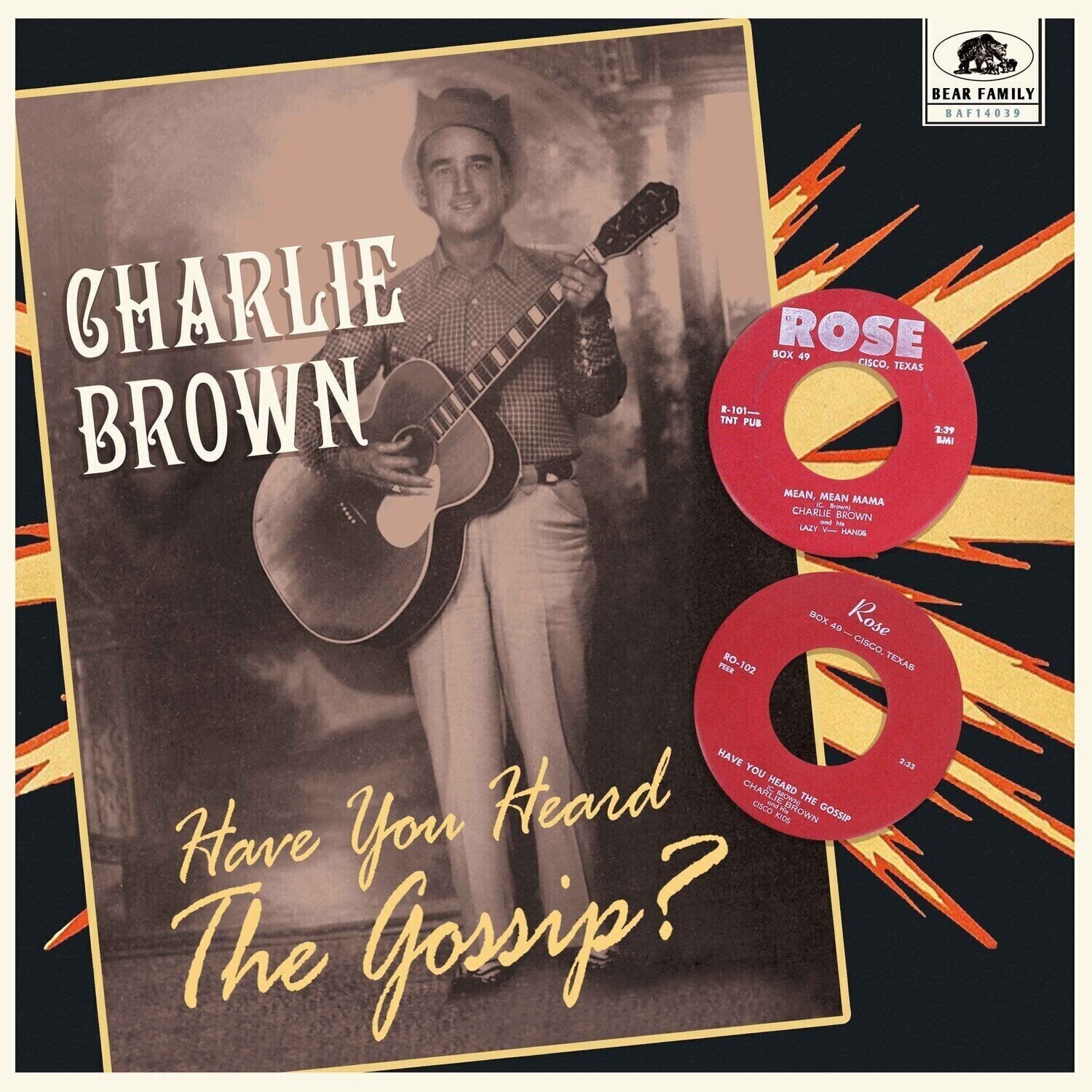 Δίσκος LP Charlie Brown And His Cisco Kids - Don't Put The Blame On Me / Have You Heard The Gossip (Limited Edition) (LP)