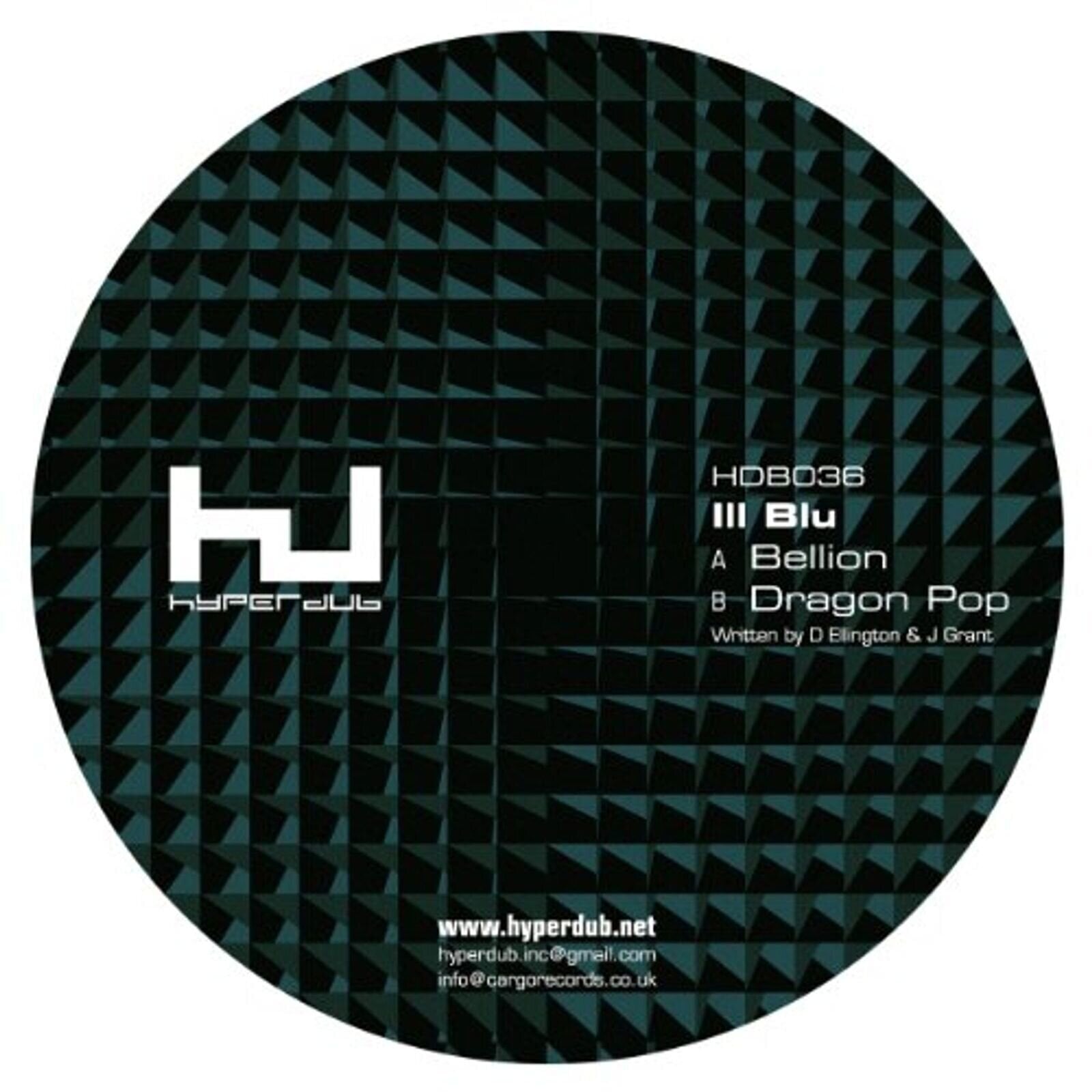 Vinylskiva Ill Blu - Bellion / Dragon Pop (LP)