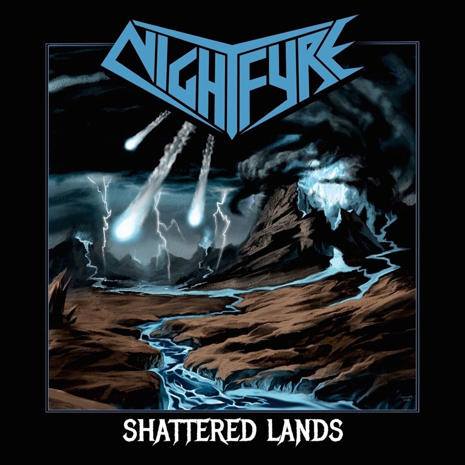 Vinyl Record Nightfyre - Shattered Lands (Limited Edition) (LP)