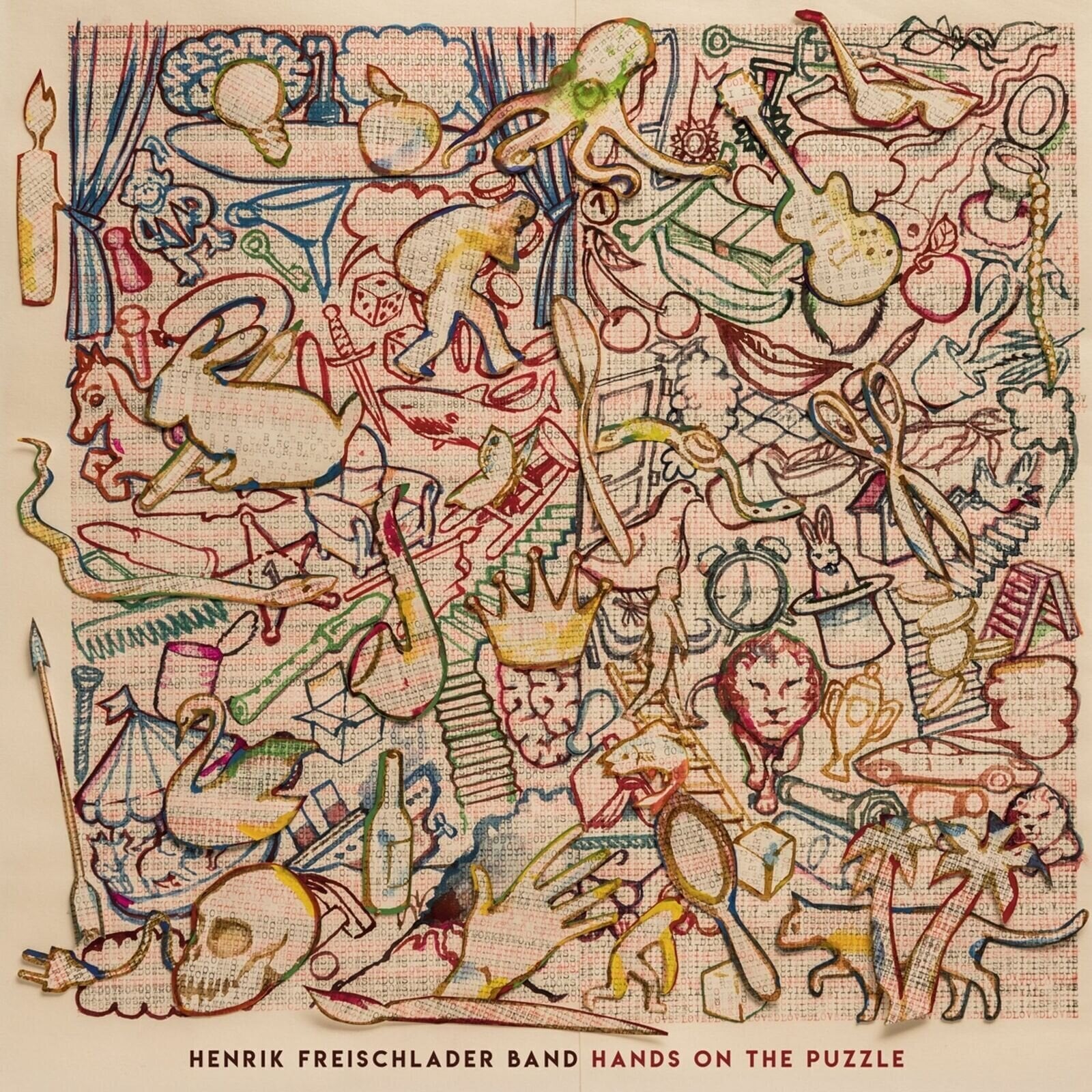 Disque vinyle Henrik Freischlader Band - Hands On The Puzzle (2 LP)