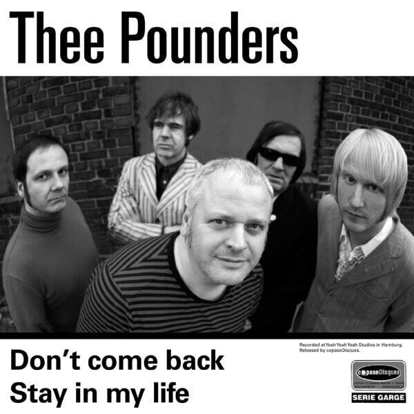 Disque vinyle Thee Pounders - Don't Come Back (7")