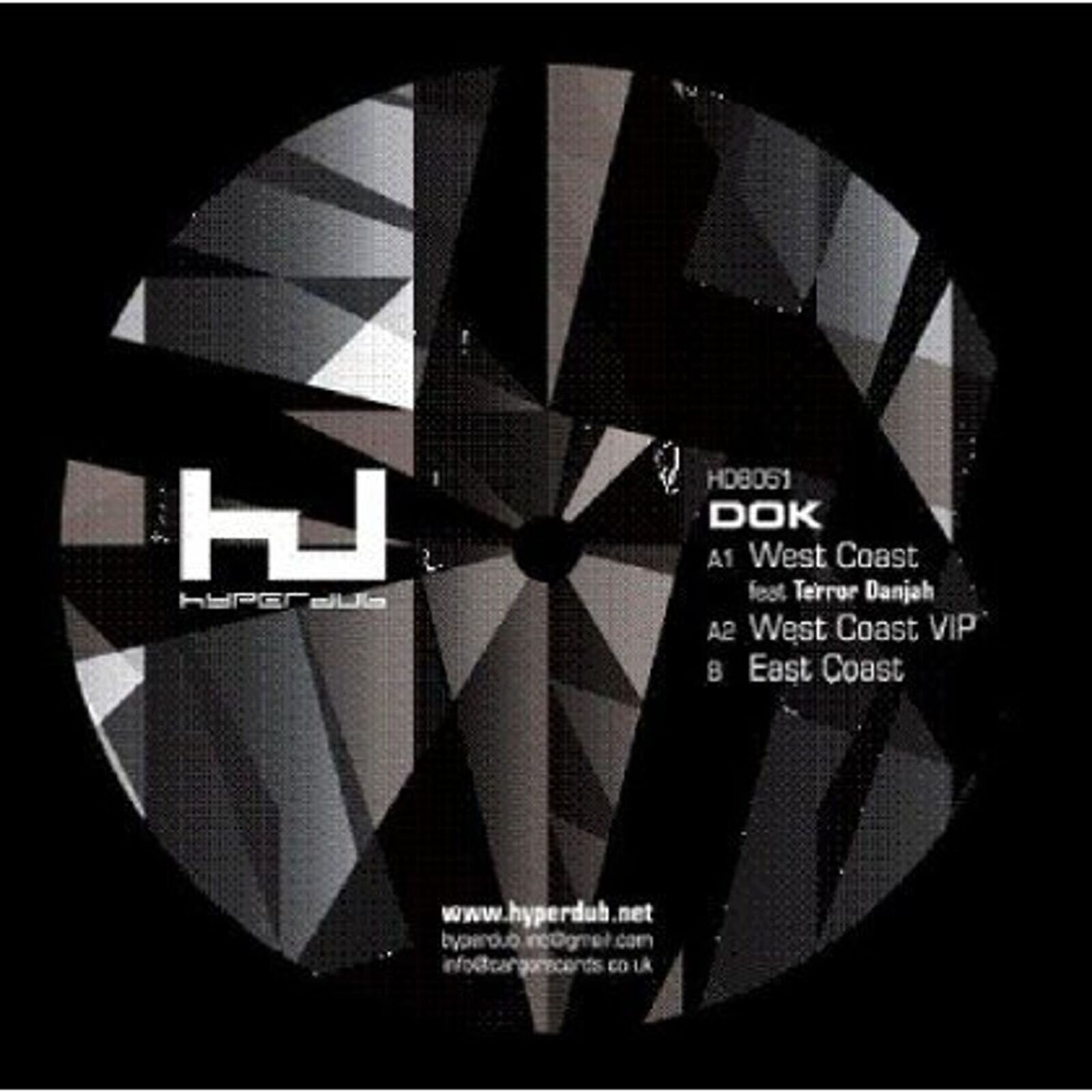 Disque vinyle D.O.K - West Coast EP (LP)