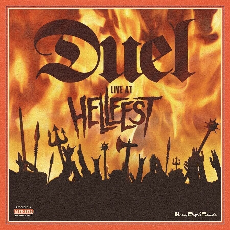 Schallplatte Duel - Live At Hellfest (Splatter Coloured) (LP)