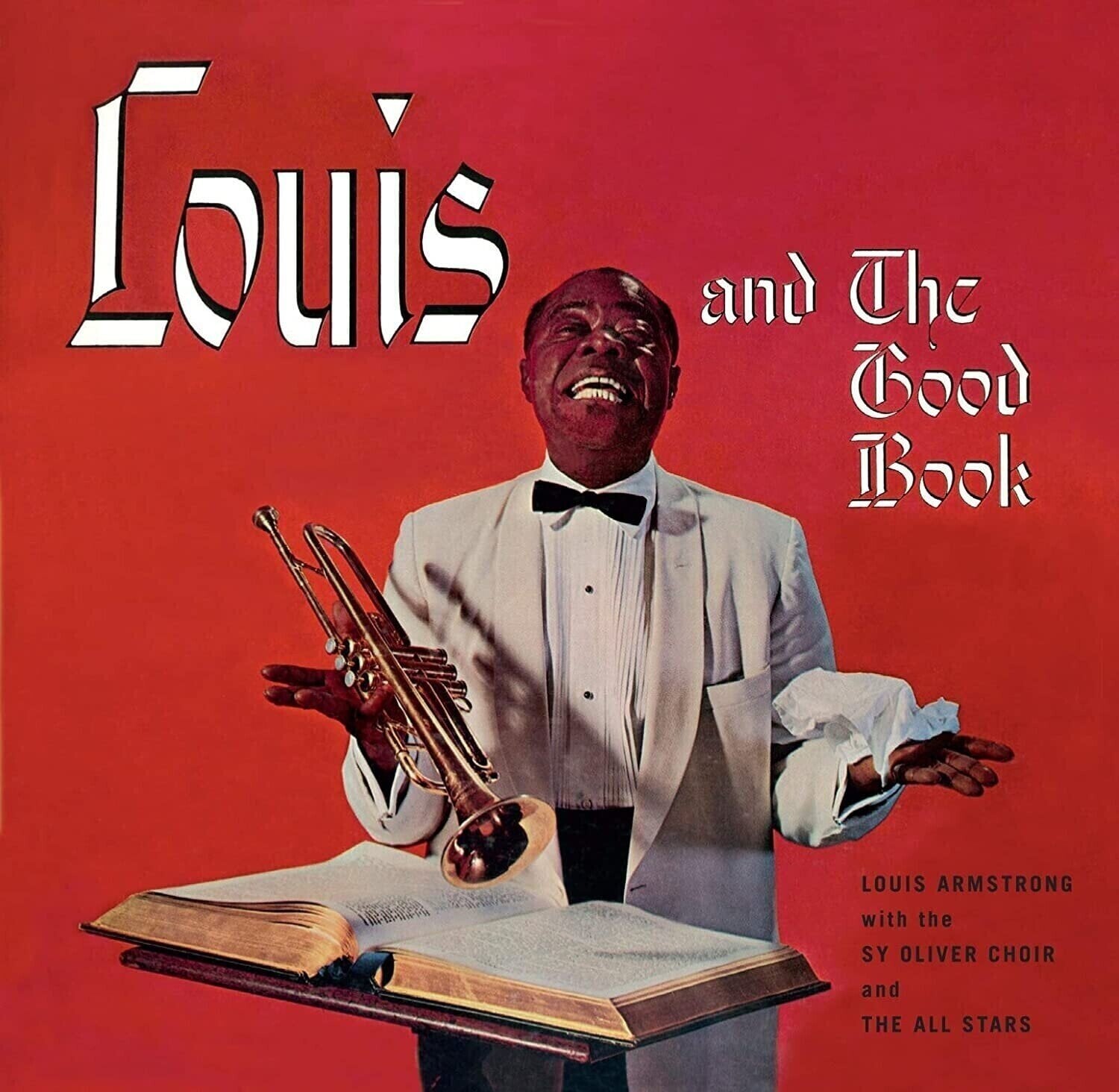 Vinylskiva Louis Armstrong And His All-Stars & The Sy Oliver Choir - Louis And The Good Book (Reissue) (Orange Coloured) (180 g) (LP)