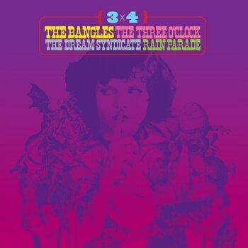 Disco in vinile Various Artists - 3 X 4 (Psychedelic Swirl Coloured) (2 LP) - 1