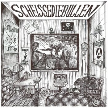 Vinüülplaat Scheissediebullen - Simulation Eines Guten Lebens (Limited Edition) (LP) - 1