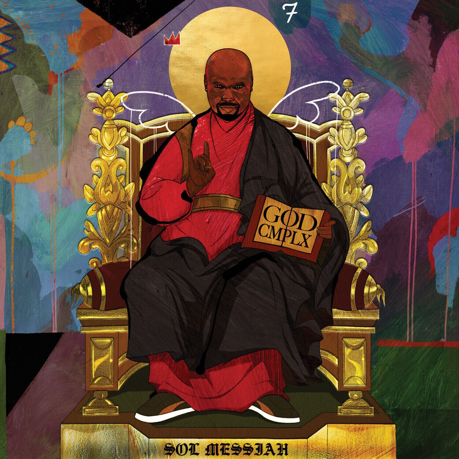 Hanglemez Sol Messiah - God Cmplx Instrumentals (Limited Edition) (Purple Orange /Blue Coloured) (2 LP)