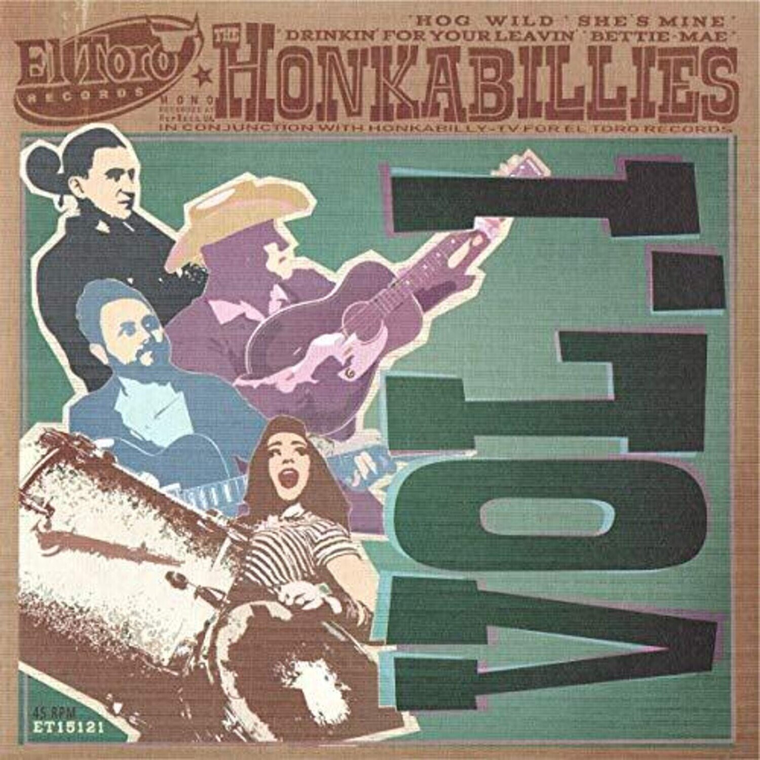 Schallplatte The Honkabillies - Vol.1 (EP)