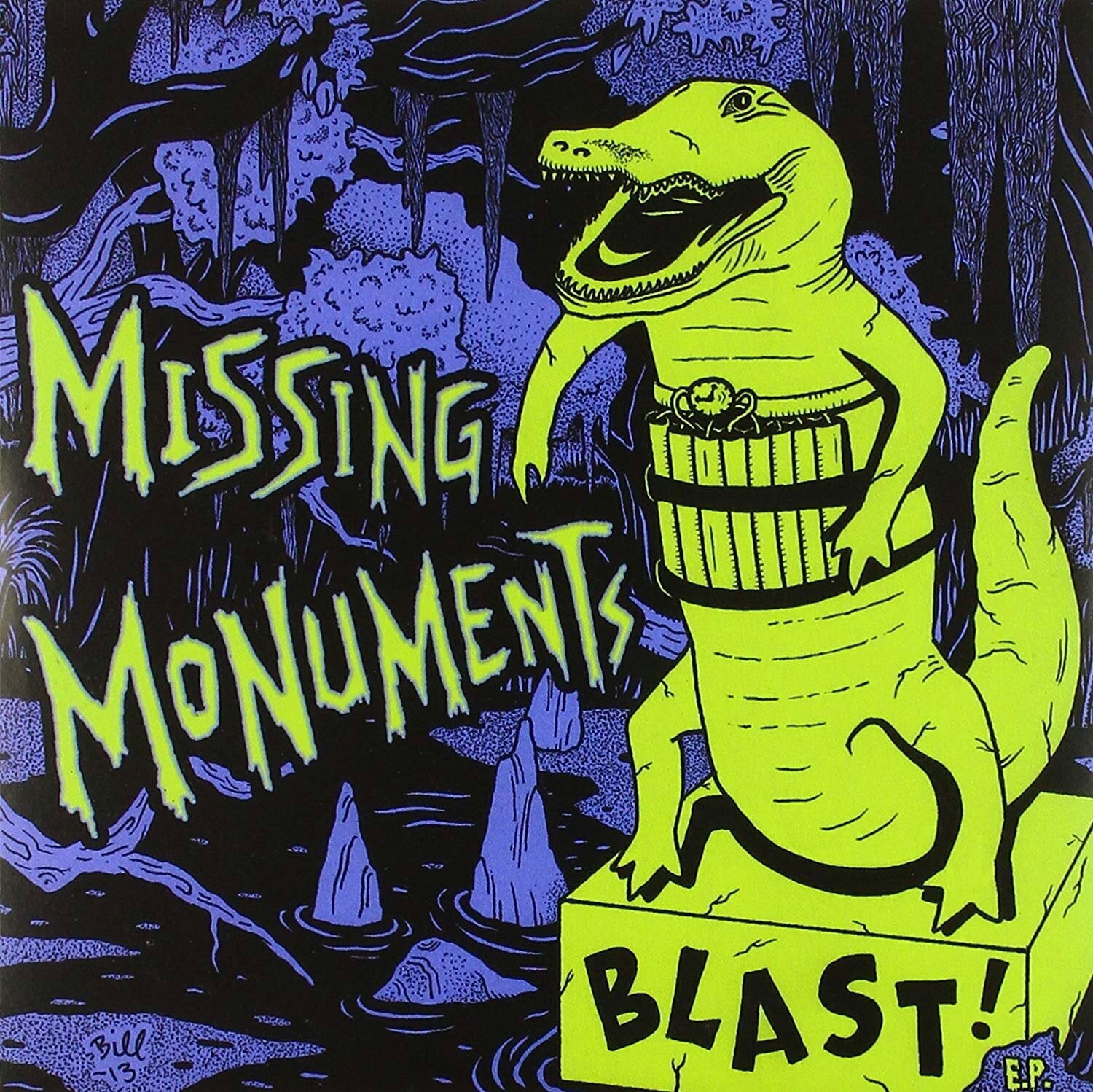 Vinyl Record Missing Monuments - Blast! E.P. (LP)
