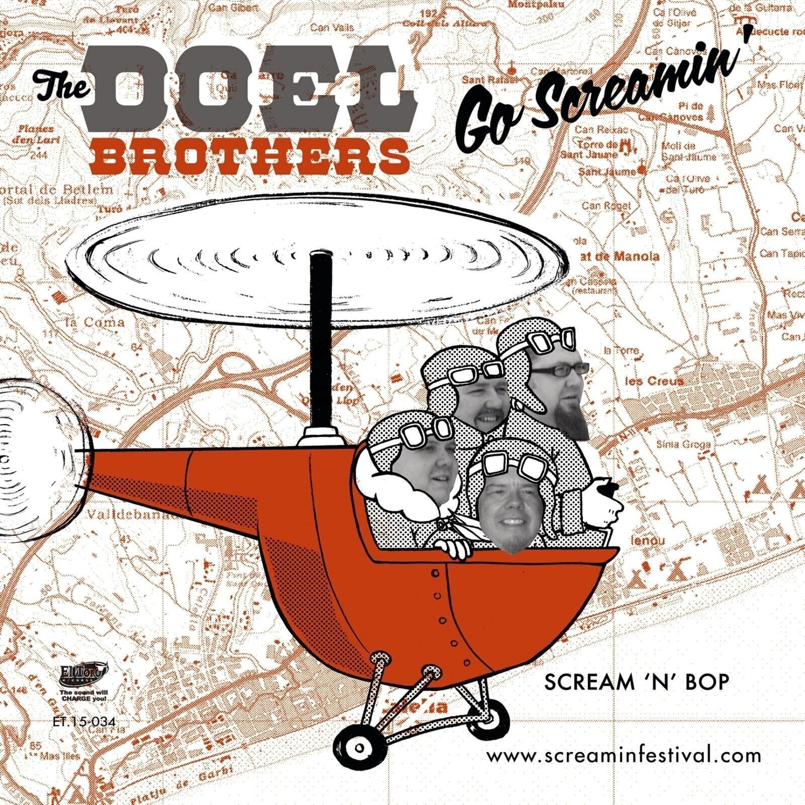 Vinyylilevy The Doel Brothers - Go Screamin' And Go Vegas (LP)