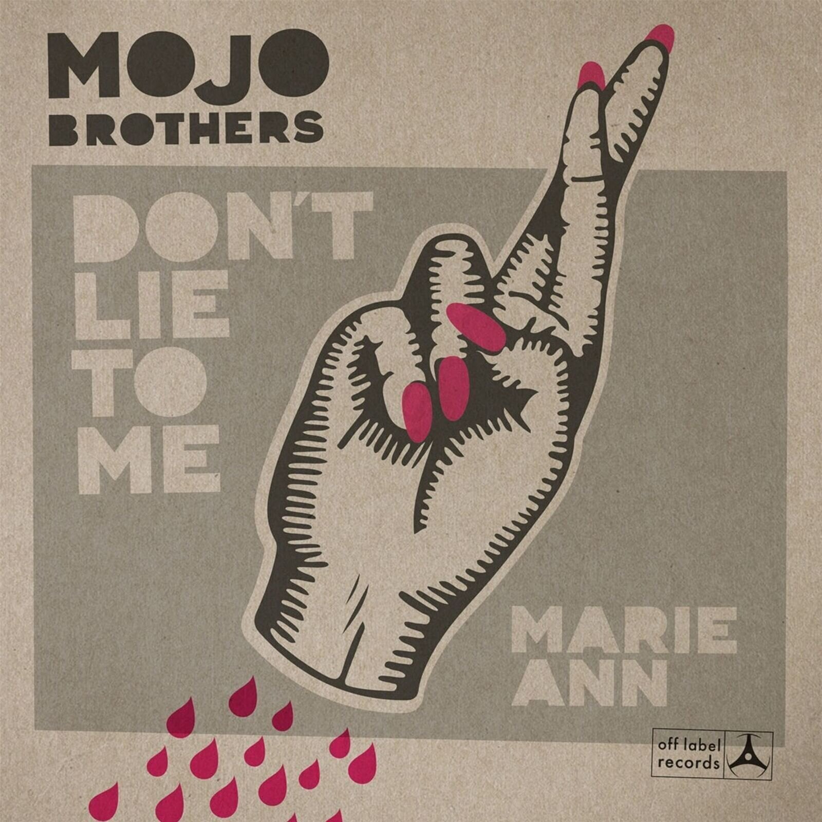 Vinyl Record Mojo Brothers - Don't Lie To Me (7")