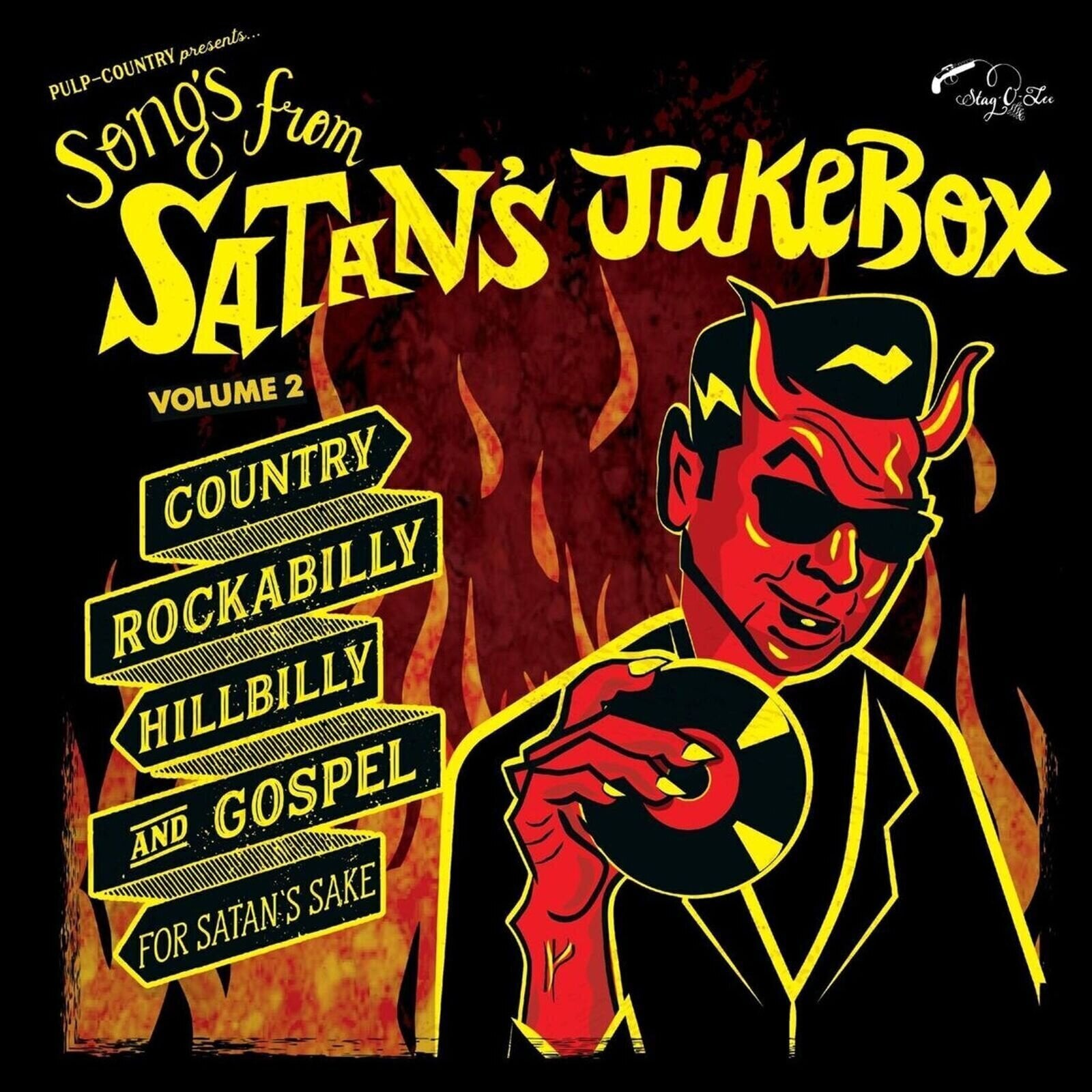 Disque vinyle Various Artists - Songs From Satan's Jukebox 02 (10") (LP)