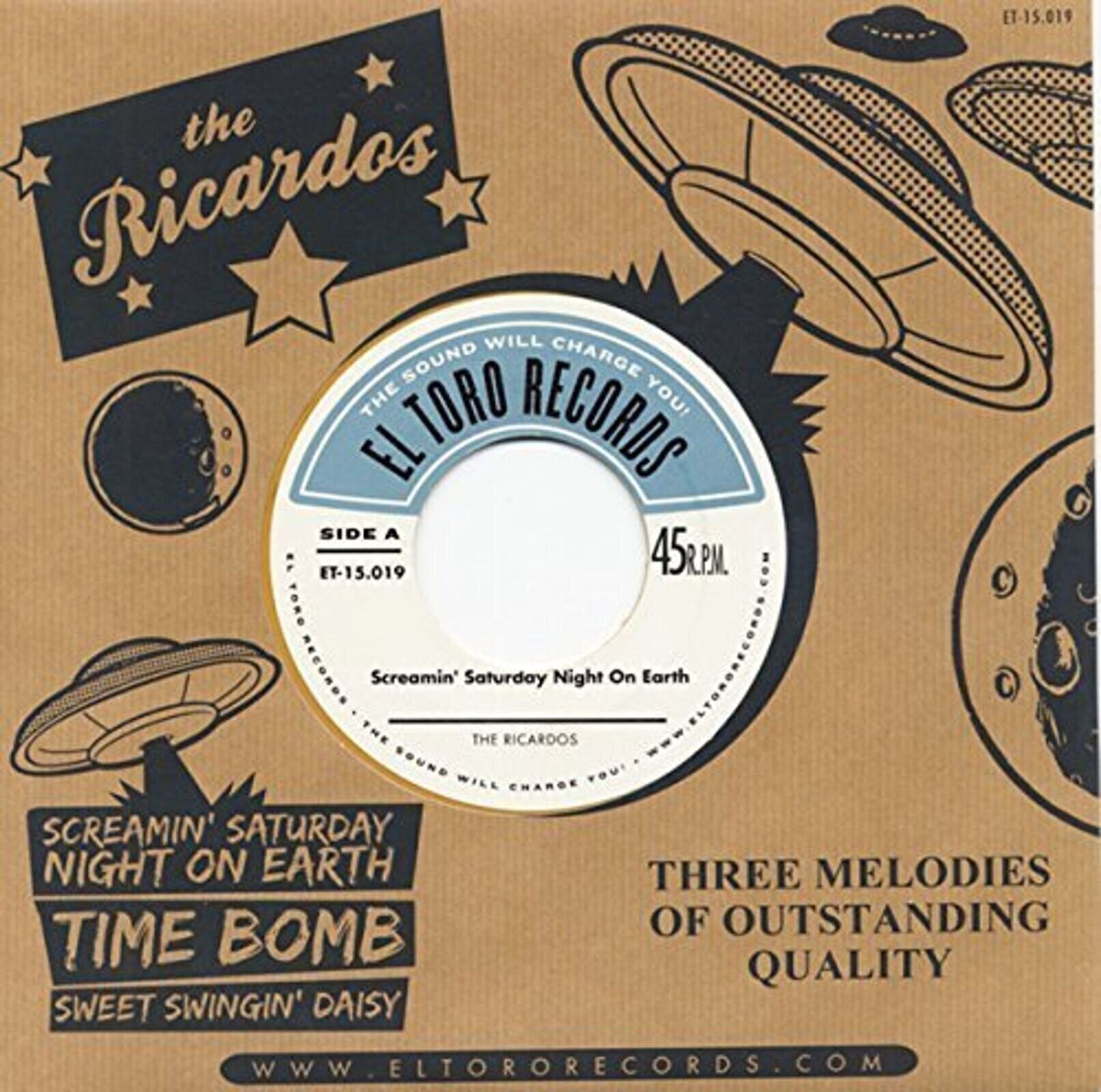 Schallplatte The Ricardos - Screamin' Saturday Night On Earth EP (EP)