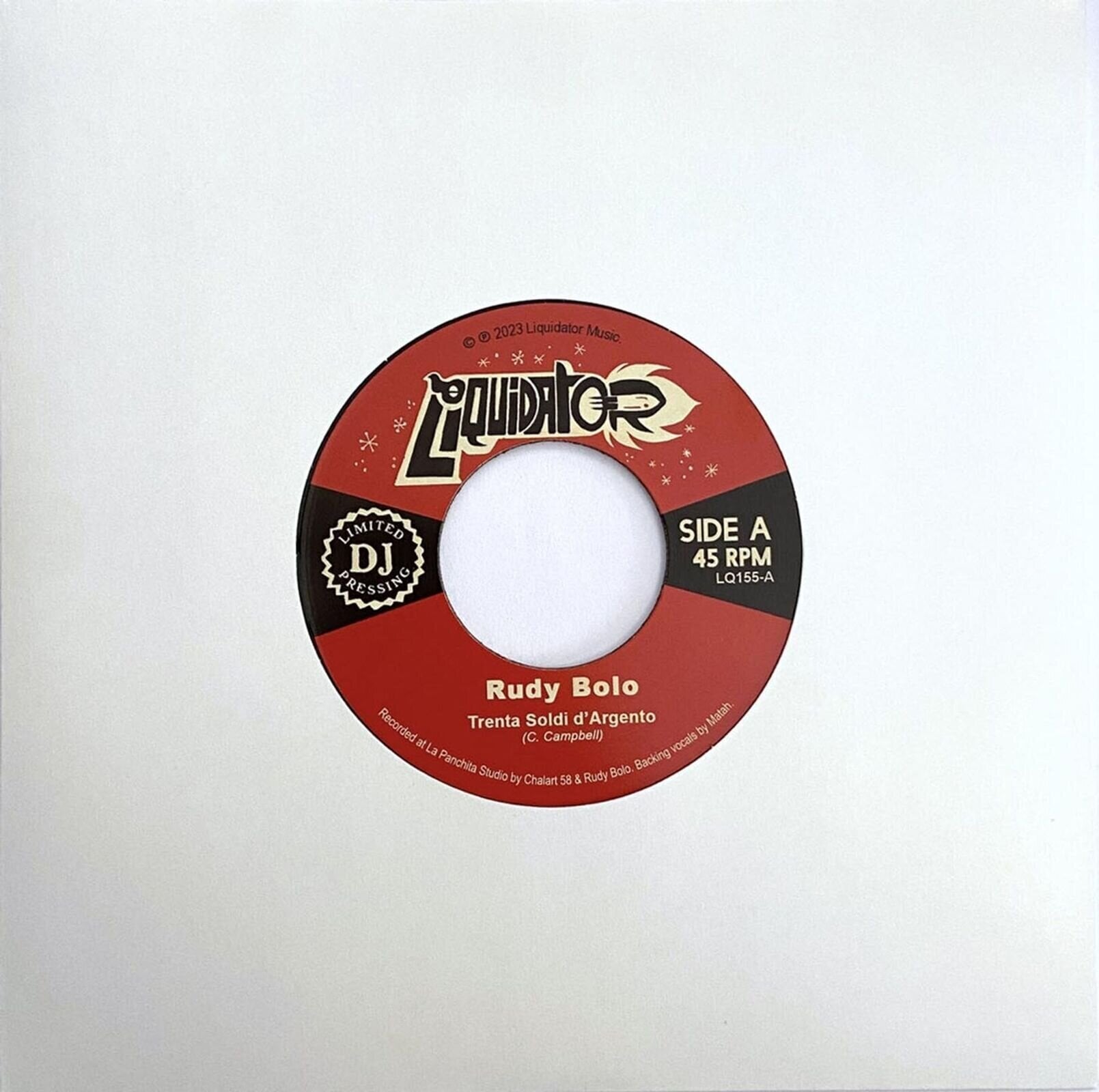 Vinyl Record Rudy Bolo - Trenta Soldi d’Argento (Limited Edition) (LP)