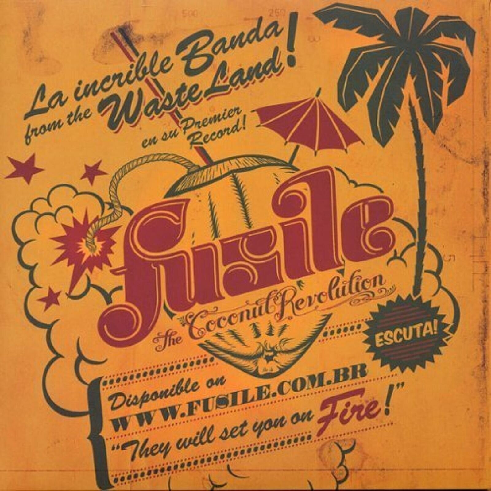 Vinylskiva Fusile - Coconut Revolution (Limited Edition) (EP)