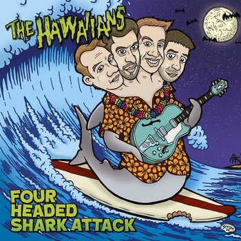 Vinyylilevy The Hawaiians - Four Headed Shark Attack (LP) - 1