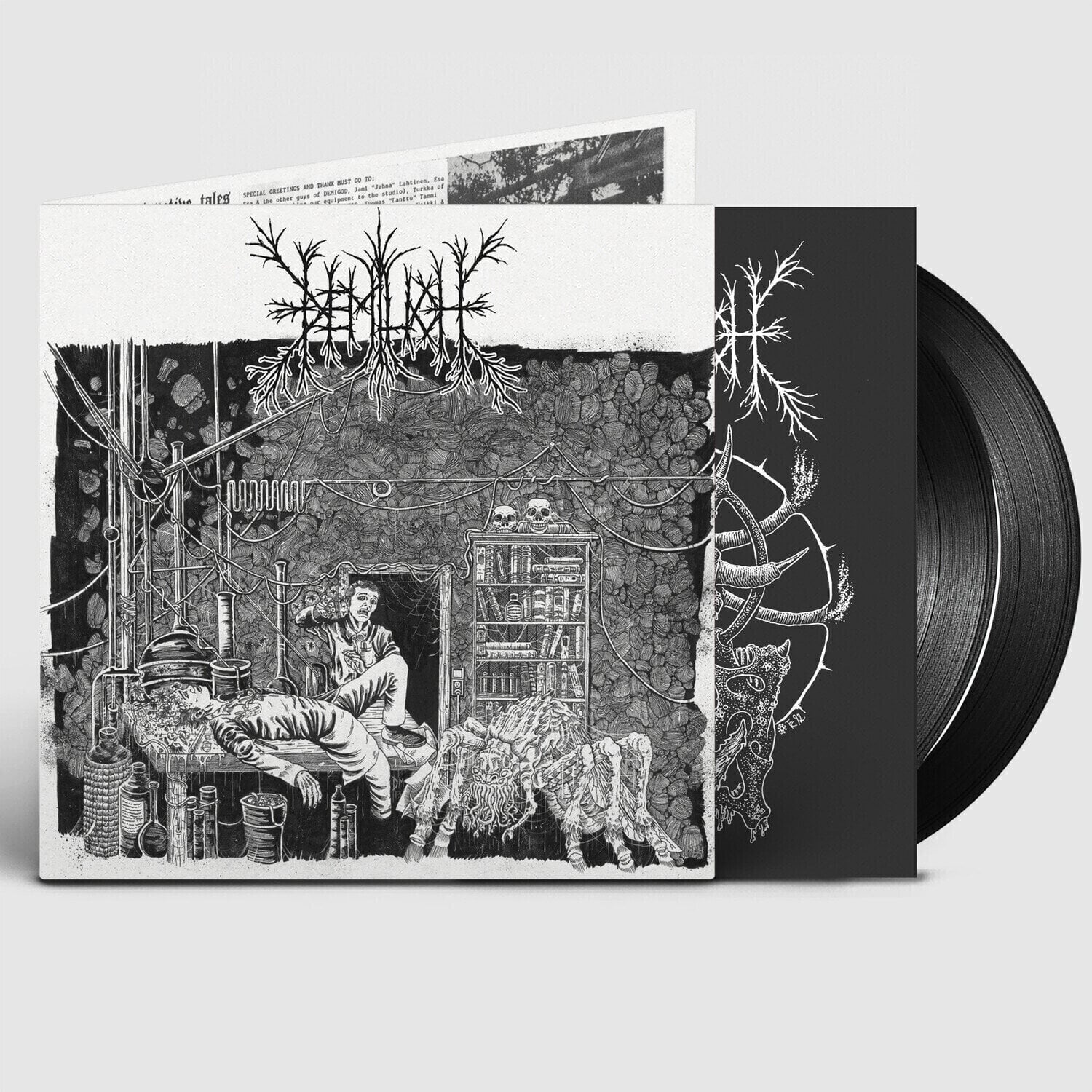 Vinüülplaat Demilich - Em9t2ness Of Van2s1ing / V34ish6ng 0f Emptiness (Reissue) (2 LP)