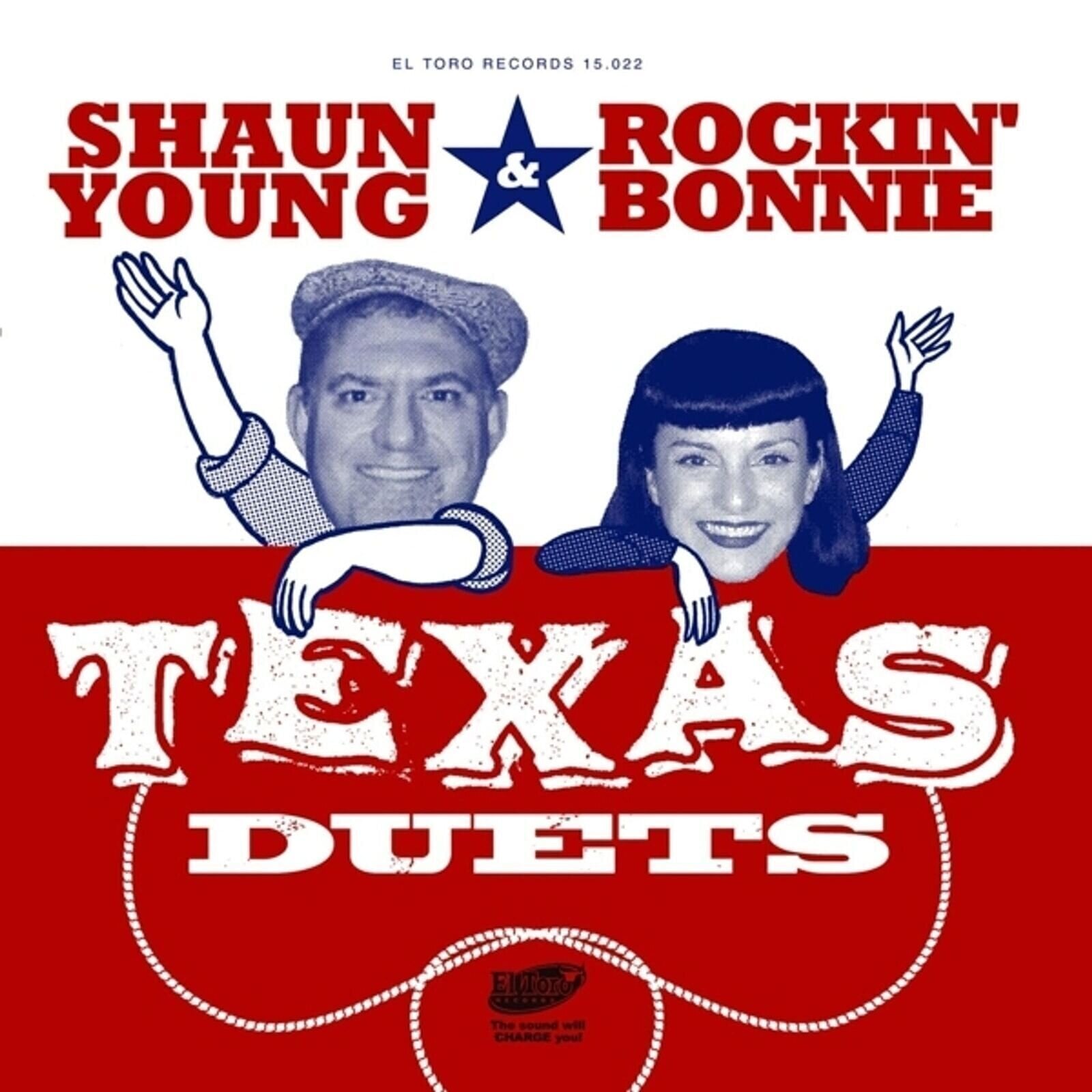 Vinyl Record Shaun Young & Rockin' Bonnie - Texas Duets (7")