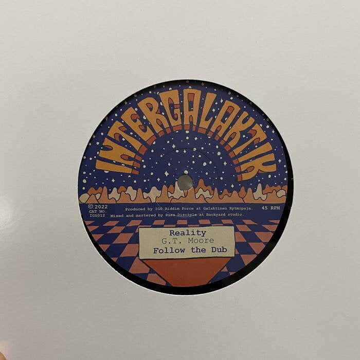 Disco in vinile G.T. Moore - Reality (10") (LP)