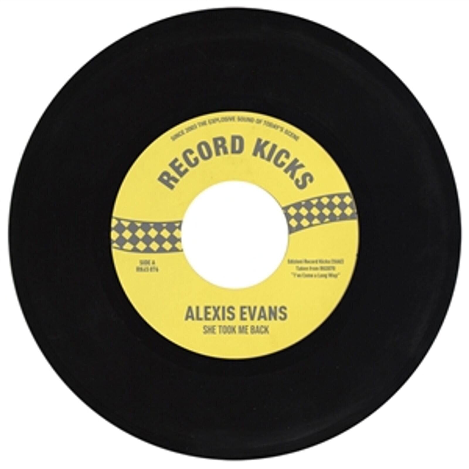 Vinyl Record Alexis Evans - She Took Me Back/It's All Over Now (LP)