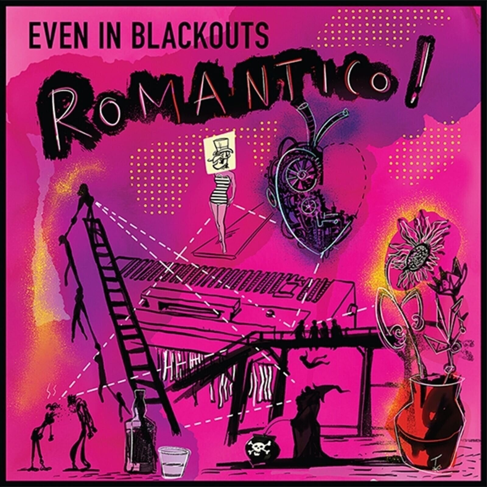 Disco de vinil Even In Blackouts - ROMANTICO! (LP)