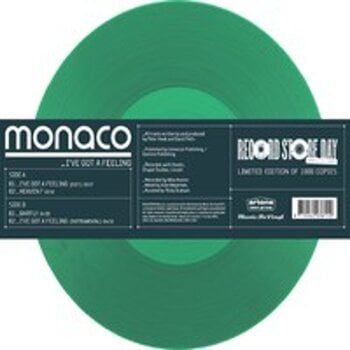 LP plošča Monaco - I've Got A Feeling (Limited Edition) (Green Translucent Coloured) (180 g) (EP) - 1