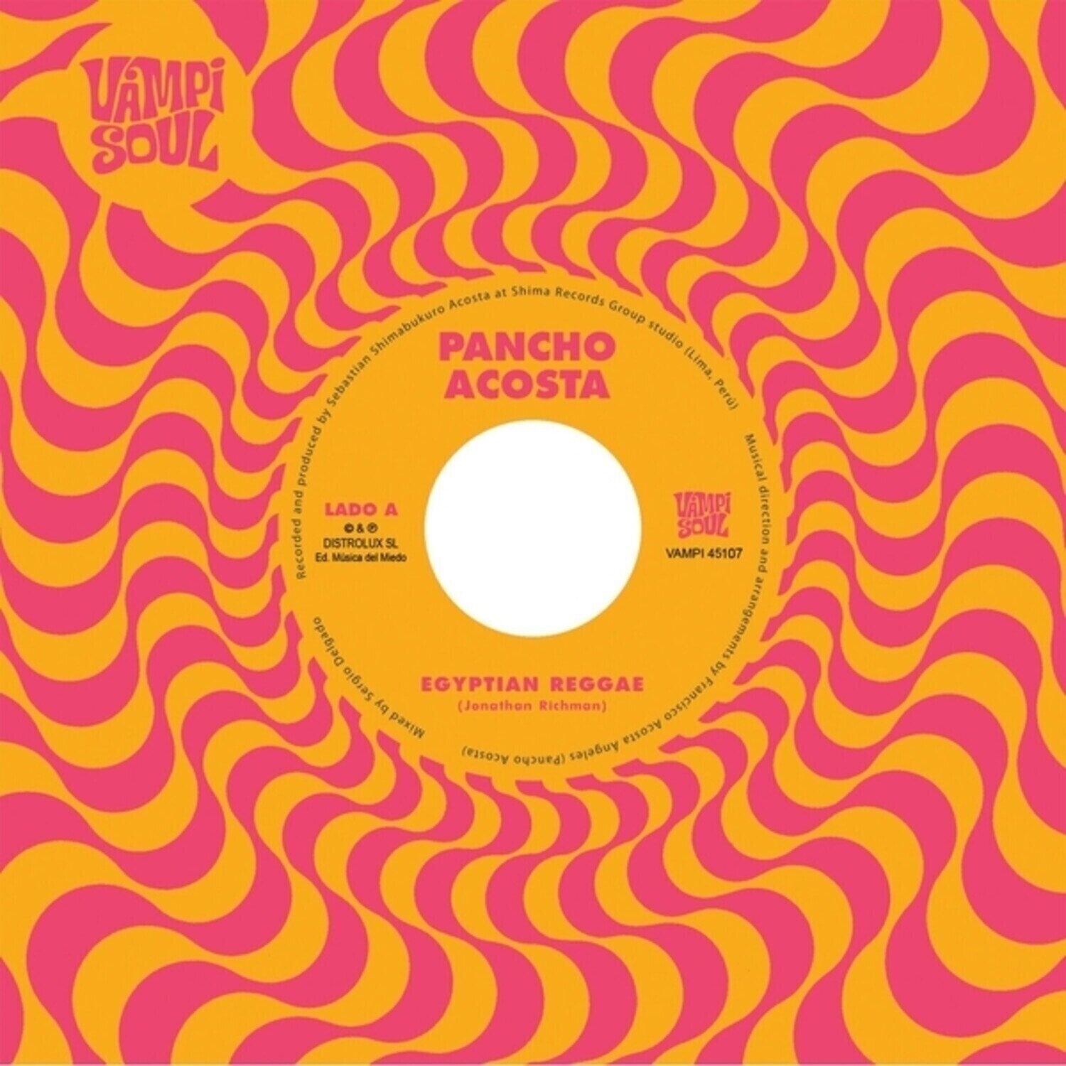 LP ploča Pancho Acosta & Money Chicha - Egyptian Reggae / Carnaval De Jujuy (Limited Edition) (Coloured) (7")