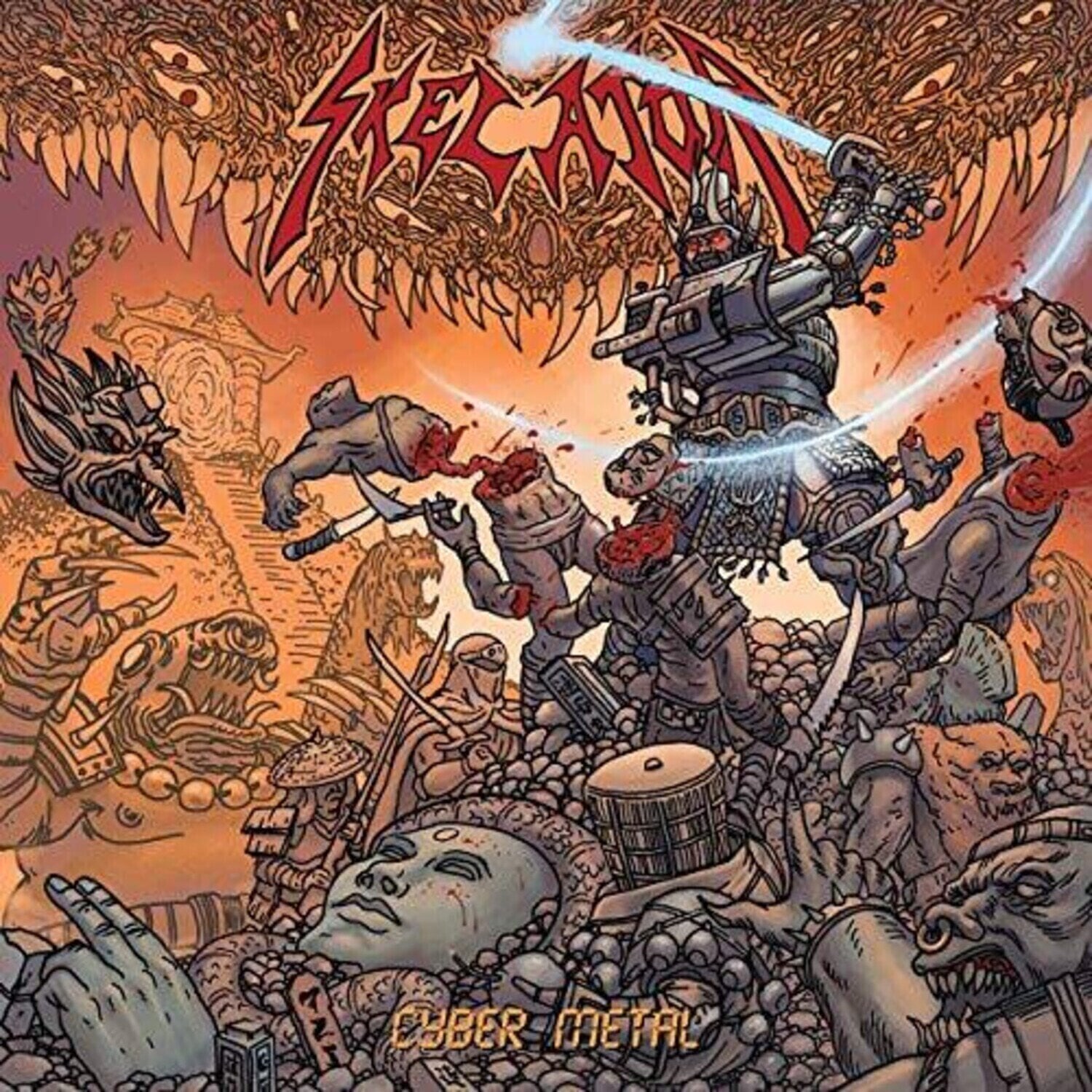 Vinyylilevy Skelator - Cyber Metal (LP)