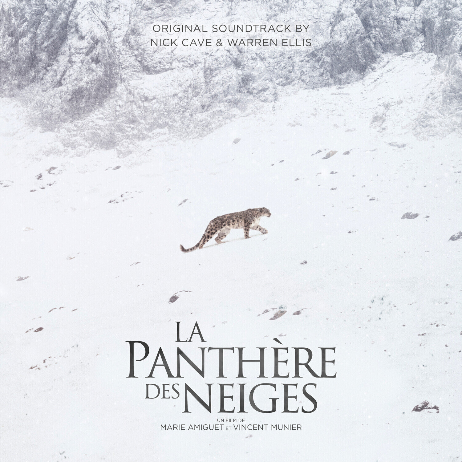 Disque vinyle Nick Cave & Warren Ellis - La Panthère Des Neiges (Limited Edition) (White Coloured) (LP)