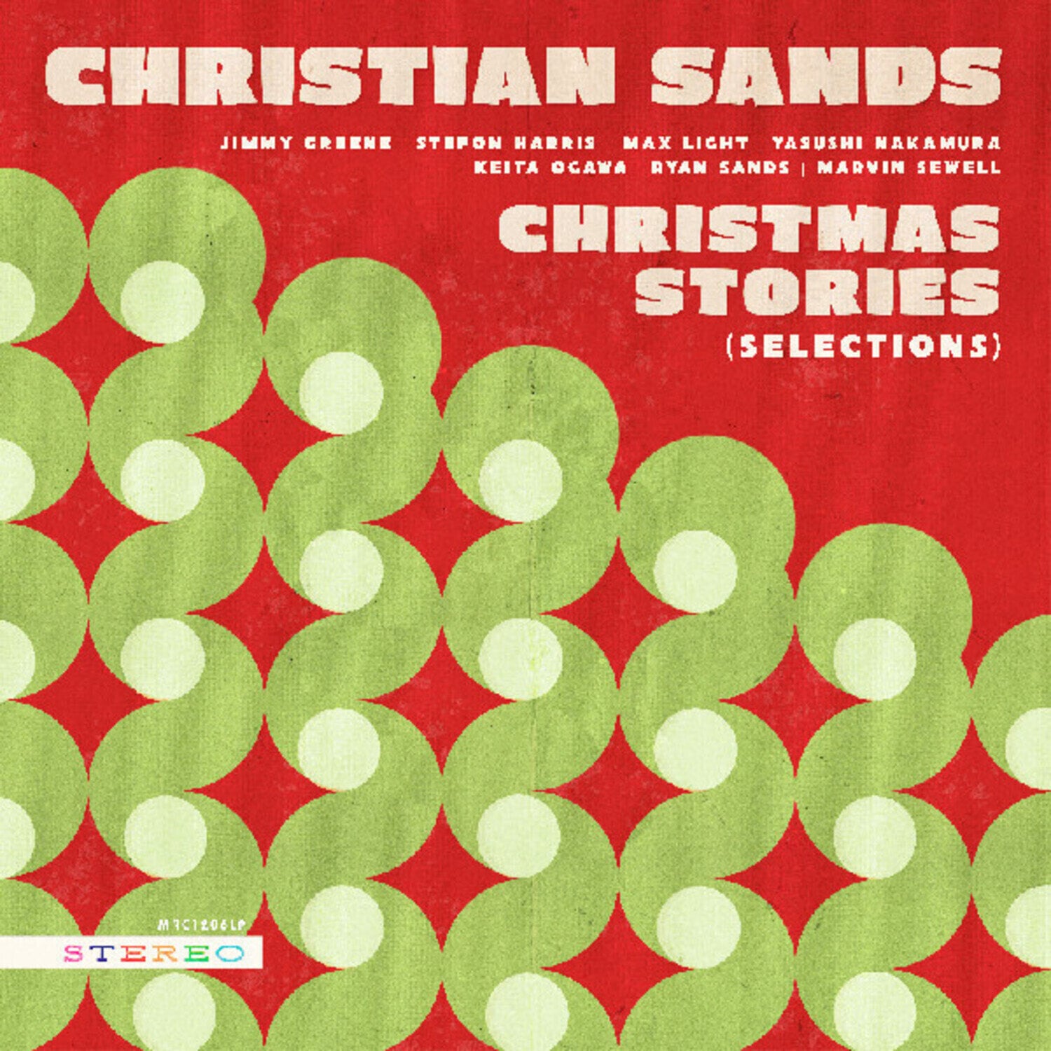 Δίσκος LP Christian Sands - Christmas Stories (Limited Edition) (Red Coloured) (LP)