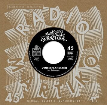 Disco in vinile Les Talismans & Les Jaguars - L'Interplanetaire / Guitare Jet (7") - 1